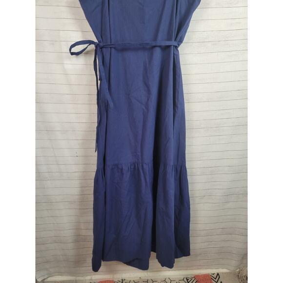 Universal Thread Night Fall Blue Maxi Sundress, sz Medium - Picture 10 of 15